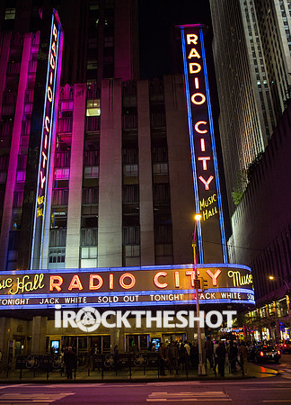 jack white at radio city music hall