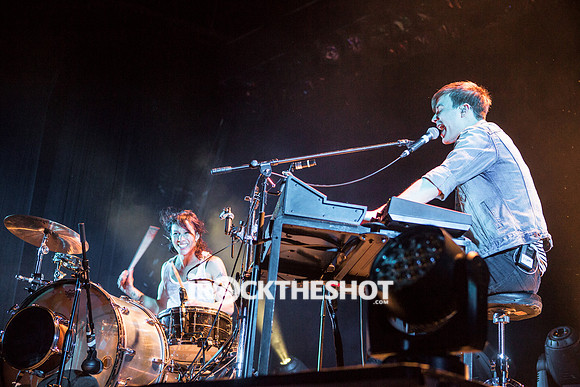 matt and kim at the wellmont-7